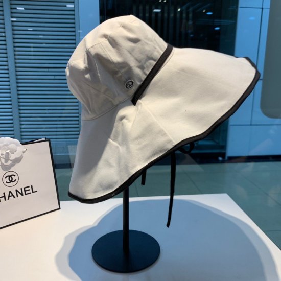 CHANEL香奈儿渔夫帽，太阳帽遮阳帽，轻盈透气可折叠，携带方便、跑量