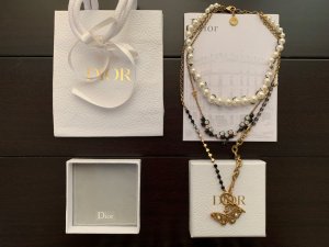 DIOR 最重工珍珠三层项链 Zp一致材质