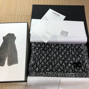 【金丝格子】Chanel原单品质 100%羊毛 35*210cm 保暖又时尚