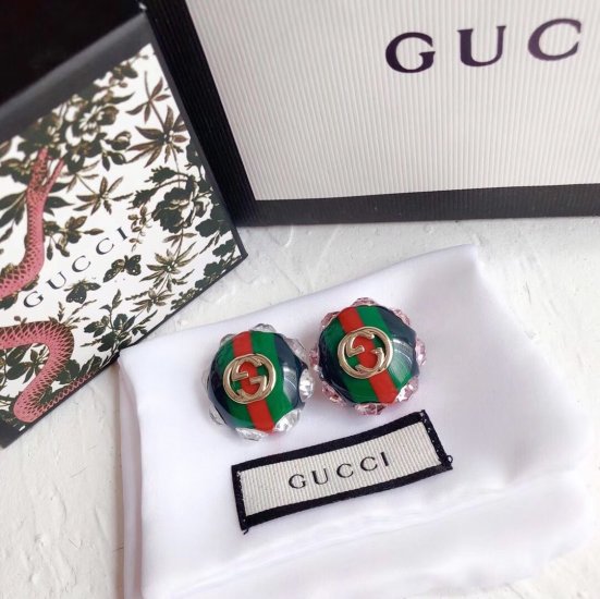 xx242 Gucci 古驰 2019年秋冬新品 复古条纹织带小号胸针 白钻 粉钻 两色可选 精选原版一致材质 上身效果非常棒 - Click Image to Close