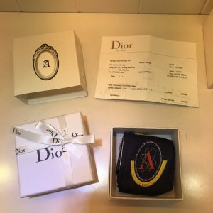 Dior 字母A 6*100cm 100%斜纹真丝 原单品质[玫瑰]