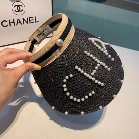 chanel香奈儿空顶草帽，网红款头箍，纯手工制作！ - Click Image to Close