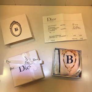 Dior 字母B 6*100cm 100%斜纹真丝 原单品质[玫瑰]