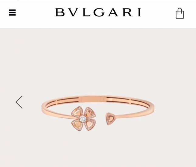 BVLGARI 刚刚推出了新一季 咏绽系列Fine Jewelry 珠宝作品「Fiorever」，设计灵感源自古罗马历史遗迹中的花卉装饰。系列名称「Fiorever」融合了意大利语词汇「Fiore」和英语词「Forever」，寓意永恒的花朵。有玫瑰金 白金 - Click Image to Close