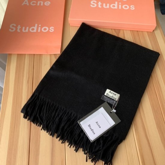 性价比极高 百搭款 Acne Studio 70*200cm 100%羊毛 披肩围巾两用 - Click Image to Close