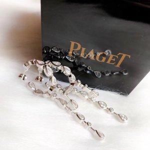 xx473 Piaget 伯爵 高级珠宝 杨幂同款 水滴钻耳圈 双排钻流苏耳钉 精工打造原版比例 采用进口亚金材质搭配s925纯银针