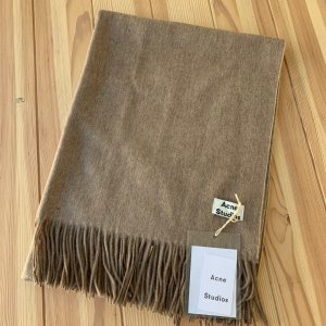 性价比极高 百搭款 Acne Studio 70*200cm 100%羊毛 披肩围巾两用