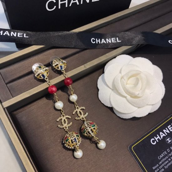 Chanel Chanel香奈儿 耳钉 原版一摸一样的原单货！高端定制 原版黄铜 每一个细节媲美专柜正品，业内仅此一家全世界专柜自购正品打版 - Click Image to Close