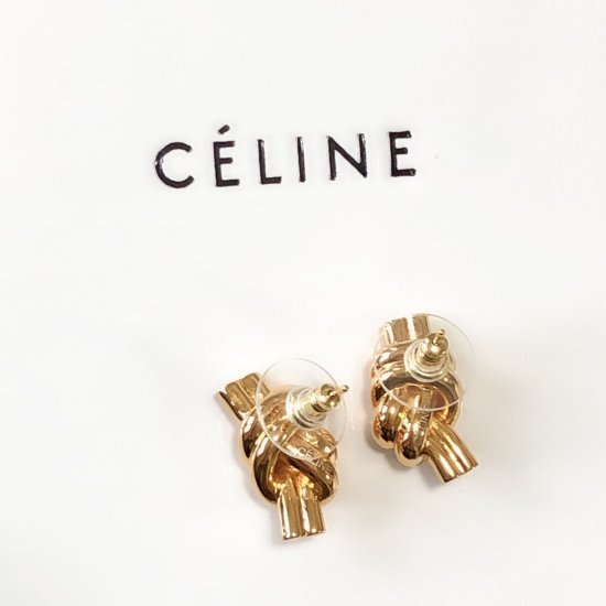 Celine 秒发 专柜最 一致黄铜材质，好版本，正品1：1工艺，厚金电镀，一致好货 - Click Image to Close