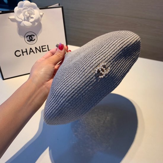 2019CHANELChanel蓓蕾帽，秋夏款纸草制作面料，轻盈透气，百搭时尚、火爆多色 - Click Image to Close