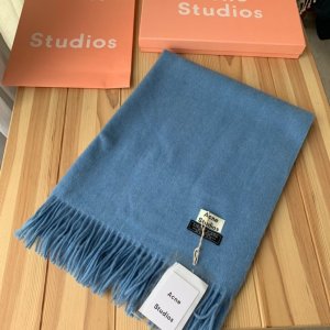 性价比极高 百搭款 Acne Studio 70*200cm 100%羊毛 披肩围巾两用