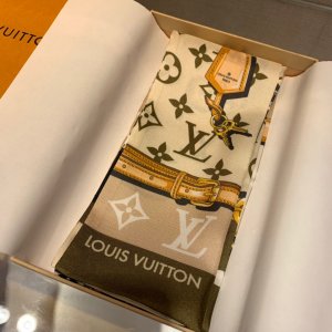 Louis Vuitton 小飘带 7*120cm 100%斜纹真丝