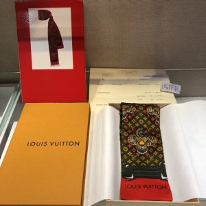 Louis Vuitton小飘带 原单品质[玫瑰][礼物][闪电] 发带 包带 小领结 7.5*120cm 猎豹束发带