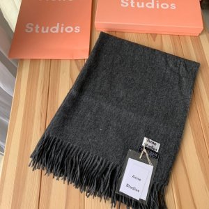 性价比极高 百搭款 Acne Studio 70*200cm 100%羊毛 披肩围巾两用