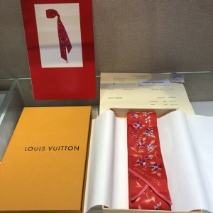 Louis Vuitton小飘带 原单品质[玫瑰][礼物][闪电] 发带 包带 小领结 5*120cm 伊甸园束发带